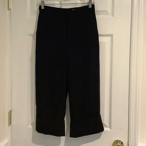 OPENING CEREMONY Women’s Black Lightweight Classic Cropped Gaucho Dress Pants S